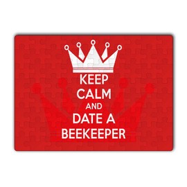 Makoroni - Keep Calm and Date A Beekeeper - Jigsaw Puzzle 80 pcs, DesP70