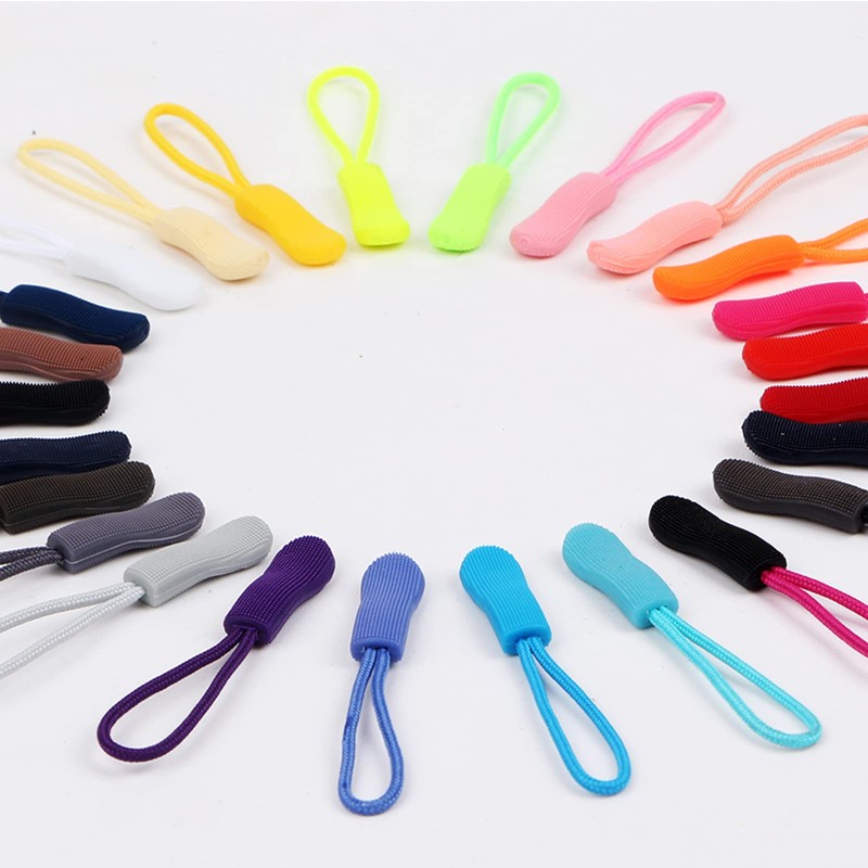 Upgraded Zipper Pulls, 10PCS Black - Premium Replacement for Luggage,