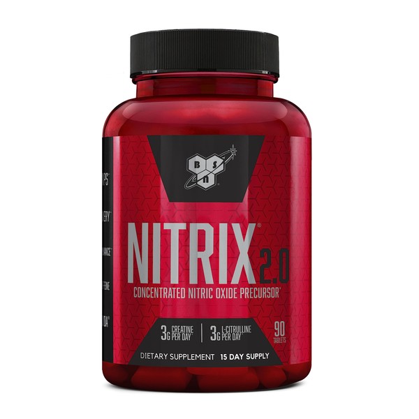 BSN BSN NITRIX 2.0 - Nitric Oxide Precursors, 3g Creatine,