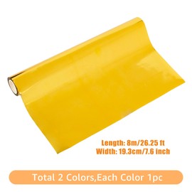 SUPERFINDINGS 2 Colours Total 16 m Hot Foil Paper Rolls Hot Foil Embossing Paper Transfer Foil Paper Elegance Laser Printer Craft Paper for Card Making Scrapbooking Paper Crafts