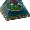 Crystal Pyramid 6CM Epoxy Positive Energy Generator Pyramid for Stress