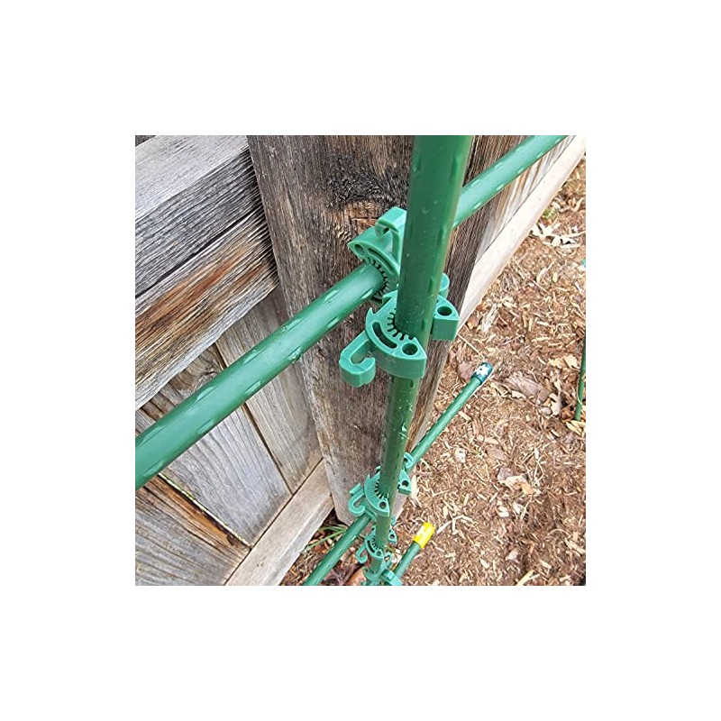Durable Plant Support Clips for Climbing Plants - 100 Pack