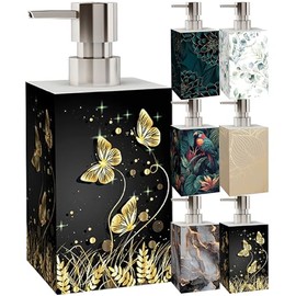 Sanilo Soap Dispenser, Many Beautiful Soap Dispensers to Choose From, Stylish Design, Eye-catching for Any Bathroom (Silhouette)