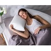 HOMES-LINEN Orthopaedic V-Shaped Pillow Extra Cushioning Support For Head, Neck