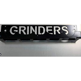 PBR Products 4 1/2" Angle Grinder Holder - Storage Rack - Compatible with DeWalt Milwaukee Makita 1/8" steel Made in USA