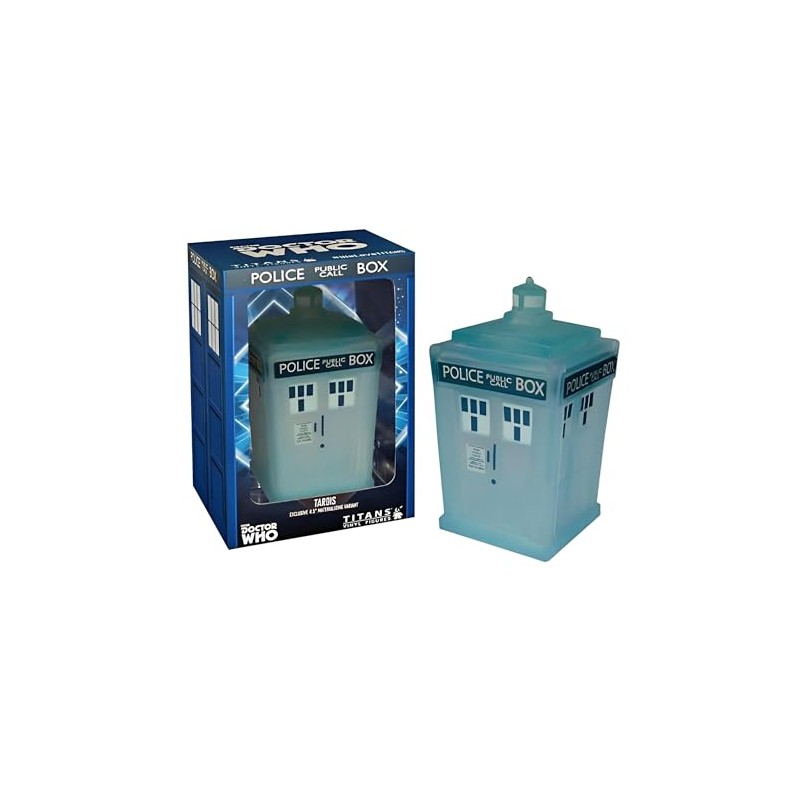 Doctor Who 4.5" Tardis Vinyl Figure, Materializing Variant