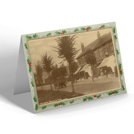CHRISTMAS CARD - Vintage Yorkshire - The Square, Willerby, E. Yorks