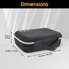 ProCase Barber Case with Washable Oilproof Inner Casing, Hard Travel