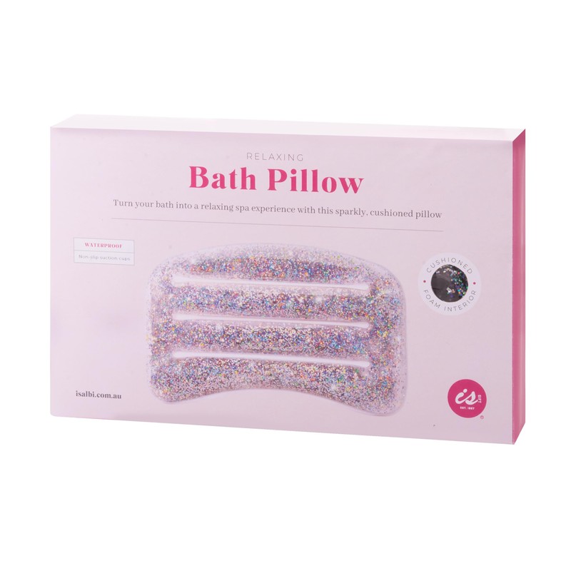 IS Gift Relaxing Bath Pillow, White