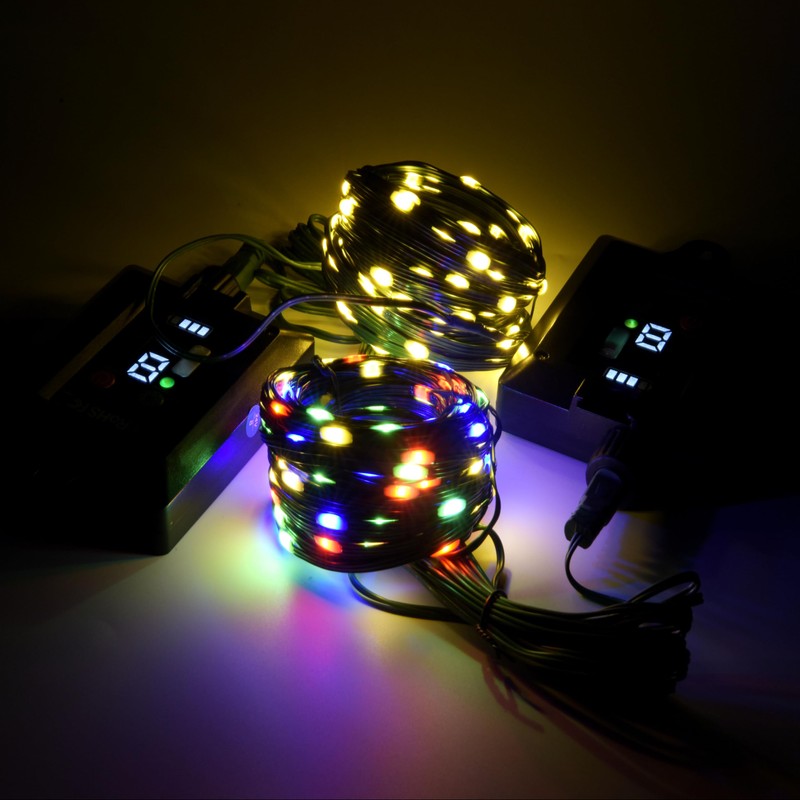 Karlling Solar String Lights Outdoor Waterproof,200 LEDs Solar Fairy Lights
