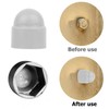 ZWWOGE M8 Protective Caps, Hexagonal, Pack of 30 Cover Caps