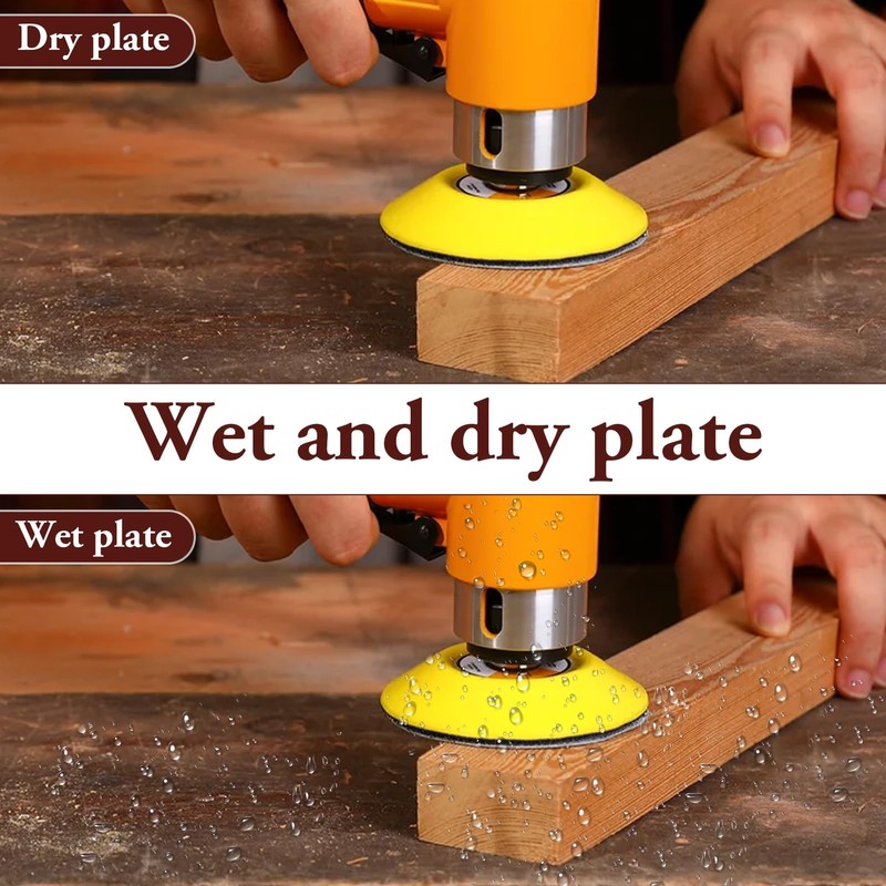 90 Pcs 50mm Sanding Discs, Sanding Pads,Hook and Loop Discs