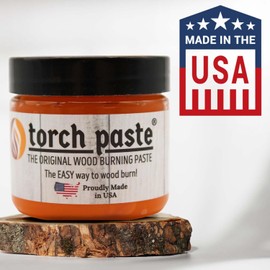 Torch Paste 3Oz Wood Burning Adhesive For Stencils Crafts And Diy Projects