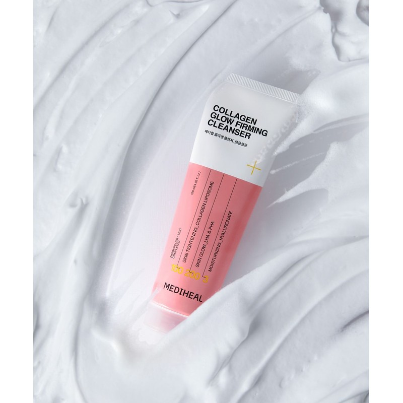 Mediheal [2pack] Collagen Tangle Radiance Cleansing Foam Set