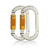SOB Carabiner Climbing Carabiner Hook Aluminium Key Ring 22 KN