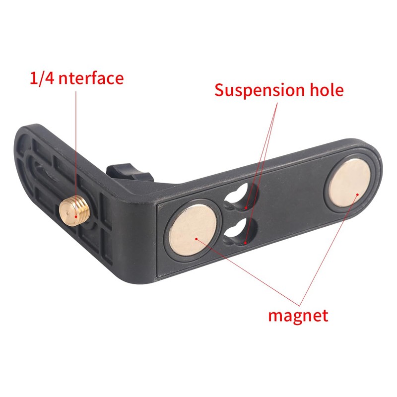 Fancyall Lasers' Level L-Shape Bracket, Magnetic Bracket, 5/8 Inch Laser
