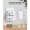 TREEWELL Remote Control Outlet with Portable Magnetic Switch, 200FT Long