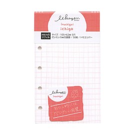Iikken Refills REH-001I Micro 5 Size M5 Square Tomoe River, 50 Sheets (Strawberry)