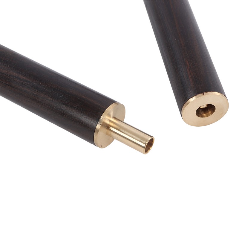 African Blackwood Detachable Walking Stick Elderly Ergonomic 3 Section Walking