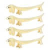 4 Pieces Chopsticks Holder Cute Animal Chopsticks Rest for Dining