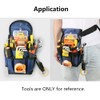Tool Bag with Belt Made of Oxford Multi-Purpose Tool Holder