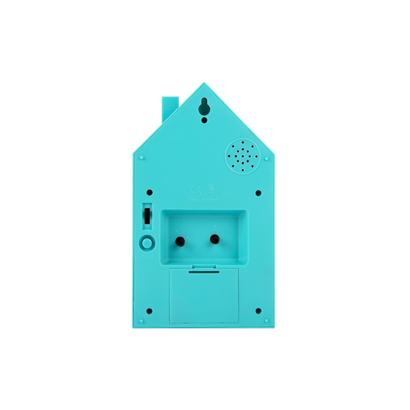 Karlsson Turquoise Blue Modern Cuckoo Alarm Clock