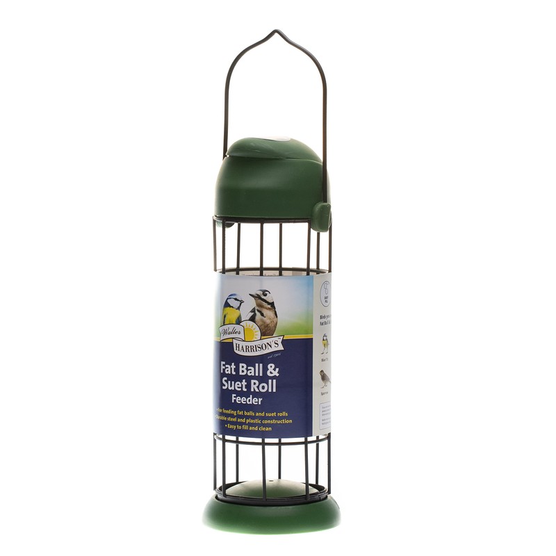 Walter Harrisons 711992 Wild Bird Flip Top Fat/Suet Ball and