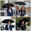 Vicloon Windproof Travel Umbrella, UV Blocked Umbrella, Compact, Light, Strong