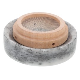 COLLBATH Traditional Moxibustion Jade Ring Heat Insulation Mat for Abdominal Health Navel Moxibustion Protection Anti-scald Therapy Pad