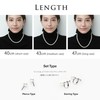 Pearl Necklace/Earrings Set, Natural Seashell, Earrings