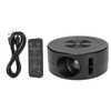 Mini LED Projector, Speaker Mini Video Projector USB 2.0 Clear