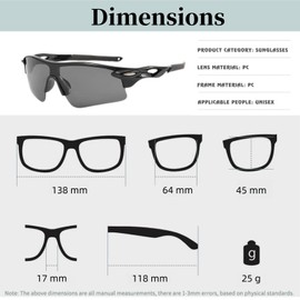 swanoble UV400 2 Sports Sunglasses for Kids Cycling,Light frame Sunglasses for Boys Girls,Youth Softball Baseball Golf