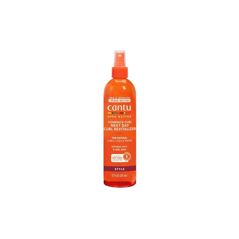 Cantu Natural Hair Comeback Curl Revitalizer 12oz Pump by Cantu