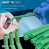 25 PCs Dental Grade Disposable Surgical Aspirator Tips Green 1/4