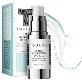 Best Eye Gel for Dark Circles and Puffiness. Reduce Wrinkles, Bags & Crows Feet. Natural & 100 Pure Firming Anti Aging Gel for Men and Women with Aloe Vera & Soothing Cucumber.,15ml (.5oz)