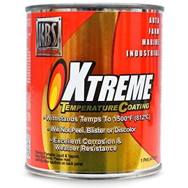 KBS Coatings 65308 Off-White Xtreme Temperature Coating - 1 Pint