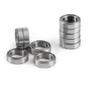 10pcs Ball Bearings, 10 * 15 * 4mm Double-Shielded Thin-Section
