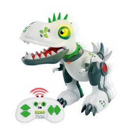 Xtrem Bots - Dinopunk Remote Controlled Dinosaur Robot Programmable 20 Actions Robot Children from 5 Years Vector Robot Dinosaur Toy
