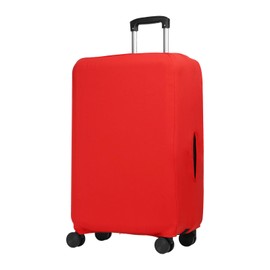PATIKIL Luggage Cover, Suitcases Covers Elastic Carry on Protector Washable Scratch-Resistant Fits 25-28 Inch Luggage for Travel Business Trips, Chinese Red