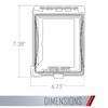 TayMac MR420CZ 1-Gang Recessed Enclosure Extra Duty, 6-in-1 Nonmetallic Weatherproof