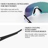 Ukoly Baseball/Running Sunglasses Cycling Glasses For Men Women,Sport Sunglasses HD