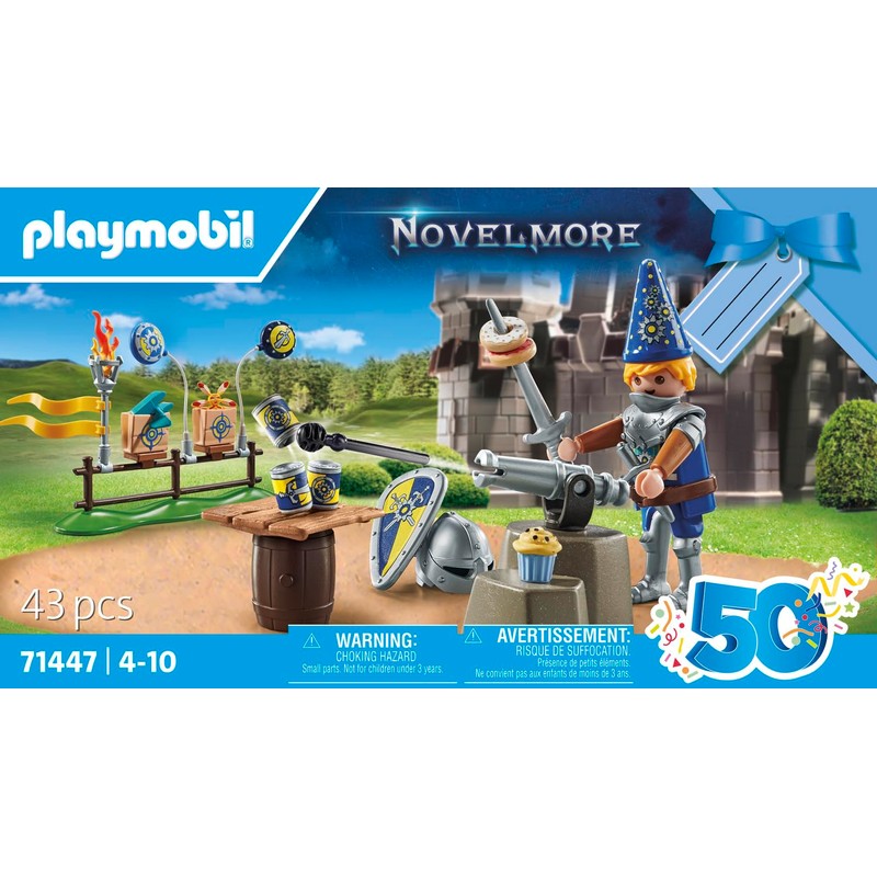 PLAYMOBIL Novelmore 71447 Knight's Birthday Party from 4 Years
