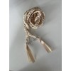 Blush and Ivory Handfasting Cord with Tree of Life- Wedding-