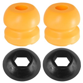 Caltric Front Strut Shock Pivot Ball & Bumper for Polaris Ranger 400 500 570 700 800