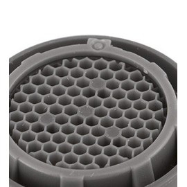 Nuie FR203 ǀ Modern Bathroom Flow Regulator Suitable with Traditional Style Mono Basin Fittings, 14mm x 20mm, Chrome, Silver