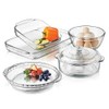 Libbey 6 Piece Bakeware, Clear