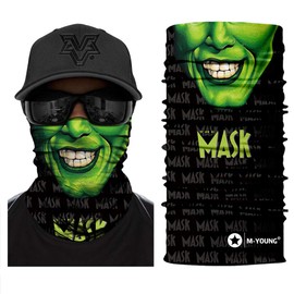Skull Face Mask Bandanas, Neck Gaiter, Headwear, Magic Scarf, Headband for dust Sun Wind