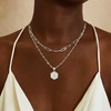 Silver Necklace for Women Choker Necklace for Women Dainty 14K
