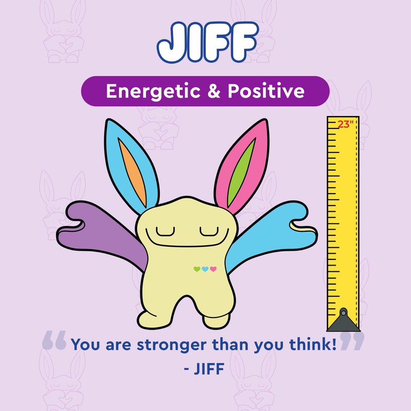 Bumpas Weighted Stuffed Animals (Jiff)