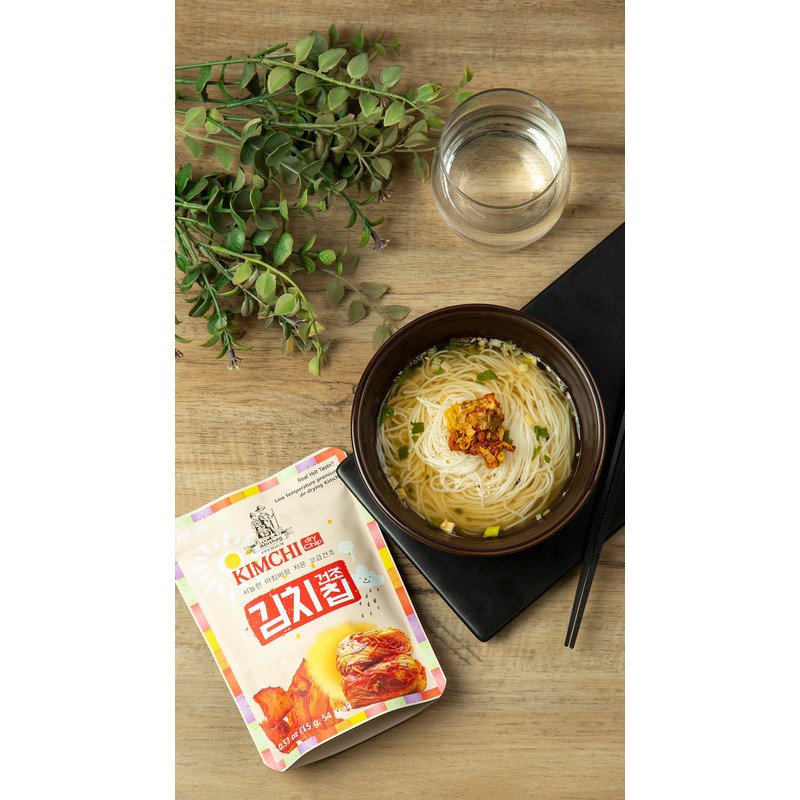 100% Dried vegan Kimchi Chips 15g*2ea / 0.53oz *2ea